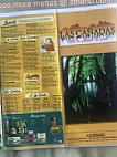 Las Canadas Mexican menu