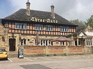 The Three Nuns outside