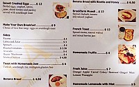 Savta Cafe and Restaurant menu