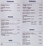 @ Restaurant menu
