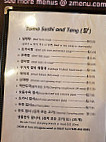 Tomo Sushi And Ramen menu