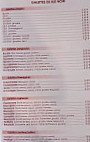 Le Chien A La Fenetre menu