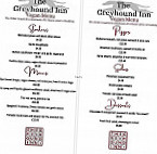 The Greyhound Inn menu