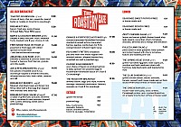 The Roastery Cafe menu