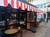 Crema Cafe outside