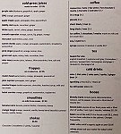 Brio Espresso & Juice menu