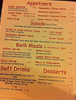 Katfish Kitchen menu