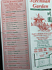 Szechuan Garden menu