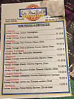 Porticcio menu