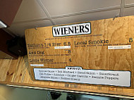 Wieners of Waterton menu