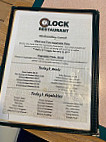 The Clock menu