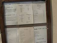 Trattoria La Salinera menu