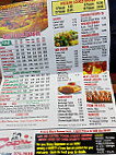 Capri Pizzeria & Bar-b-q menu