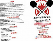 Jays Pizza Micco menu