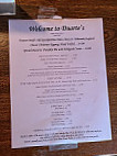 Duarte's Tavern menu