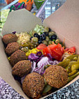 The Falafel Stall food