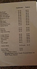 B B Drive In menu