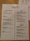 Fresco Kitchen menu