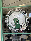 Mr. Pickle's Sandwich Shop inside