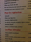 Le Bazoff menu