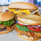 Wayback Burgers food