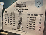 Carla Marlas Ice Cream Parlor Candy Shoppe menu