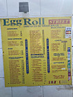 Egg Roll Street menu