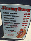 Jimmy Dawg's menu