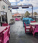 The Hub Stratford Rooftop Patio inside