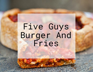 Five Guys Burger And Fries