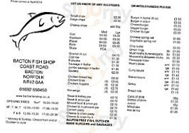 Bacton Fish Shop