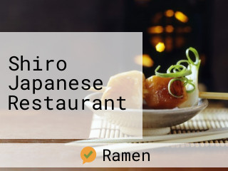 Shiro Japanese Restaurant
