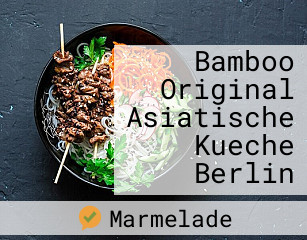 Bamboo Original Asiatische Kueche Berlin