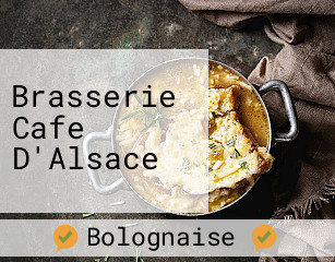 Brasserie Cafe D'Alsace