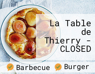 La Table de Thierry