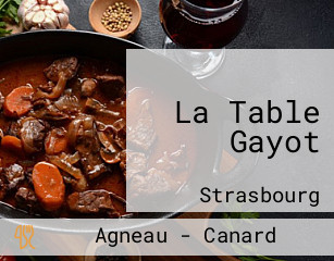 La Table Gayot
