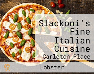 Slackoni's Fine Italian Cuisine