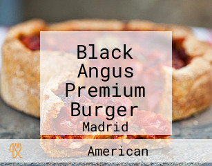 Black Angus Premium Burger