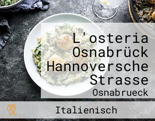 L'osteria Osnabrück Hannoversche Strasse