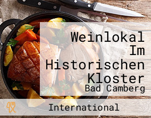 Weinlokal Im Historischen Kloster