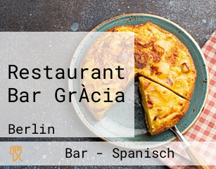 Restaurant Bar GrÀcia