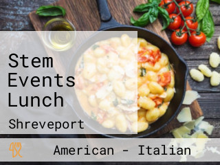 Stem Events Lunch