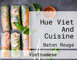 Hue Viet And Cuisine