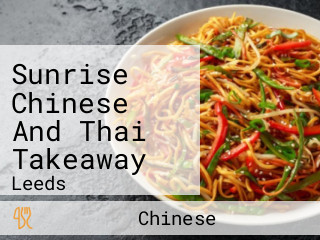 Sunrise Chinese And Thai Takeaway