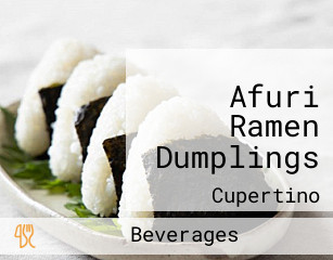 Afuri Ramen Dumplings