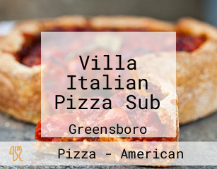 Villa Italian Pizza Sub