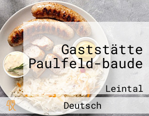 Gaststätte Paulfeld-baude