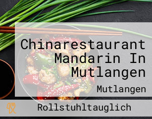 Chinarestaurant Mandarin In Mutlangen