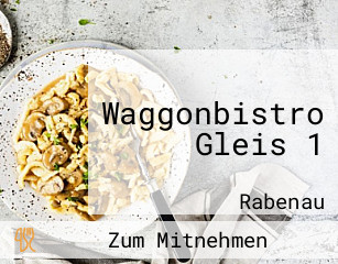 Waggonbistro Gleis 1