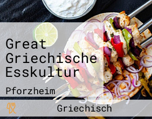 Great Griechische Esskultur